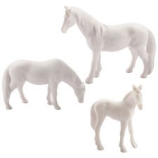 3 Pcs Sculpture Cheval