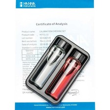 HANNA INSTRUMENTS Solutions étalonnage Nitrates HI781-11 pour Checker HI781