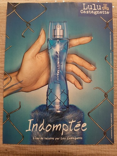 Publicité papier parfum - publicité, lulu