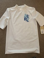 White SURF Rash Skin Guard