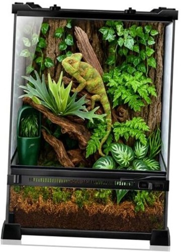 Reptile terrarium x10 - terrarium, 10"x10"x14"