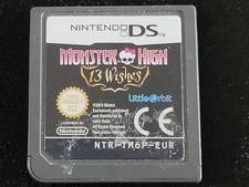 MONSTER HIGH 13 WISCHES  Nintendo DS Loose PAL EUR New 3DS 2DS XL