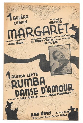 Margaret rumba danse - rumba, d'amour