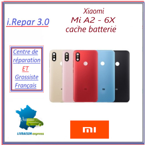 Vitre arrière xiaomi a2 - arrière,