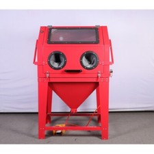 Cabine de Sablage Professionnelle à Manches 350 Litres sur Pied - Nettoyage et D