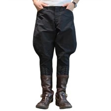 Pantalons Tapered Pour Hommes Équitation Jumping Breeches À Lacets