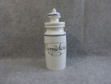 pot à cornichons,porcelaine