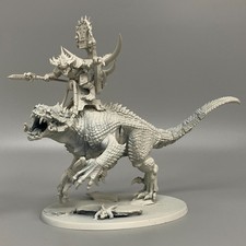 1 Saurus Oldblood Sur Carnosaur Hommes-Lézards Seraphon Warhammer Âge Des Sigmar