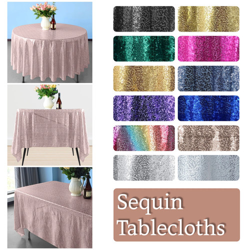 Tablecloths paillettes - tablecloths,