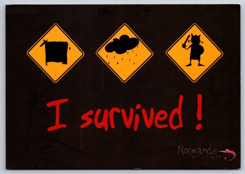 Funny postcard survived - i,