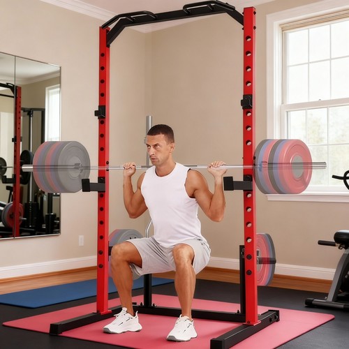 800 lbs adjustable power rack - 800,