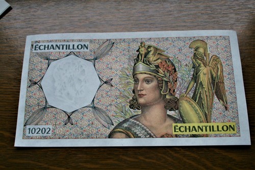 Billets test distributeur - 20,