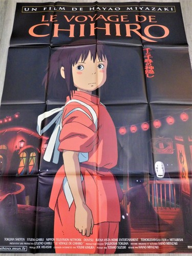 Voyage chihiro affiche - le,