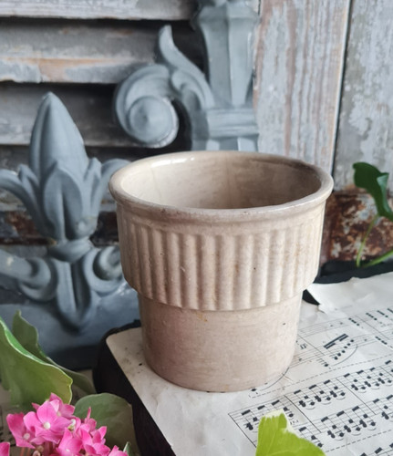 Ancien pot confiture creme - pot,