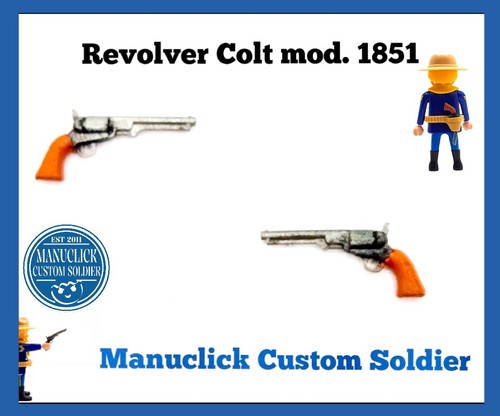 Pistolets colt mod 1851 - 2, x