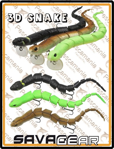 Savage gear snake - "3d, 30cm