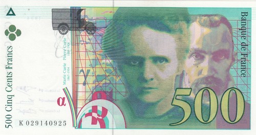 France 500 francs pierre - france,