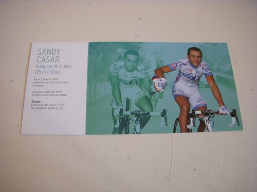 Cyclisme carte postale - cyclisme, fdj
