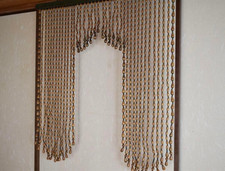 Rideau japonais perles vintage