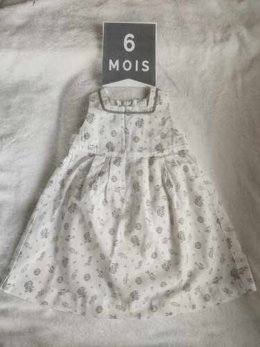 Robe ete blanche jacadi 6 - robe,