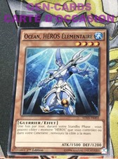 CARTE Yu Gi Oh OCEAN, HEROS ELEMENTAIRE SDHS-FR002 1ère édition