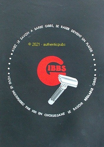 Publicite gibbs savon - gibbs, le