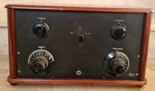 Ancien poste radio galène - a,