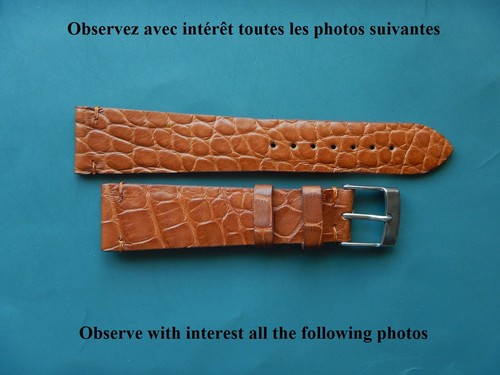 Bracelet veau véritable - 20,