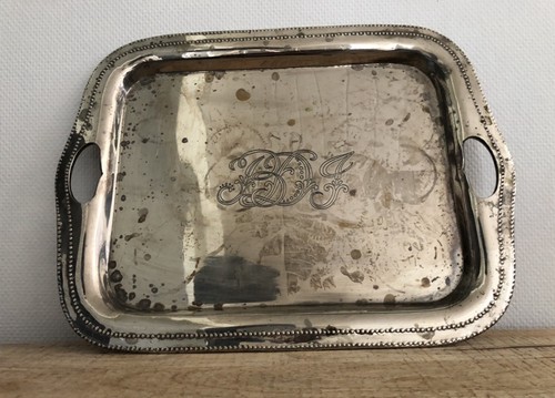 Ancien plateau service en - de,