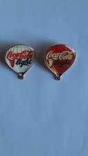 Lot de 2 pin's Coca-cola Light