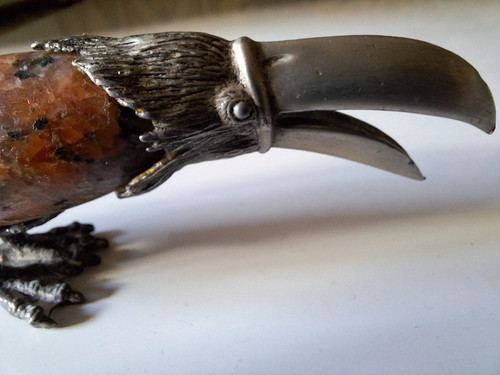 Sculpture toucan signé - sculpture,