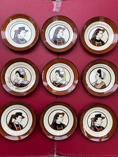 Lot de 9 Assiette Faience