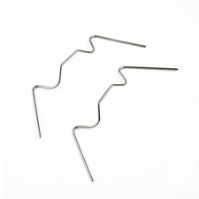 Serre Verre Pinces W-Shaped Vitrage Pinces Set Antirouille 25/50/100 Pièces