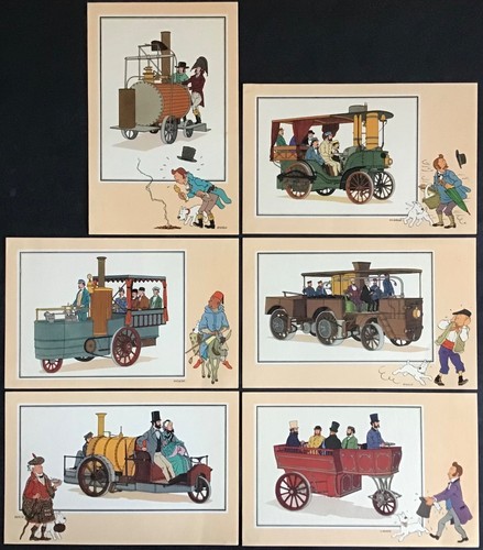 Tintin chromos voir - voir, et