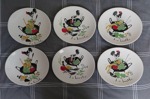 Service assiettes plates - 6,