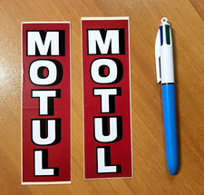 ORIGINAL Autocollants sticker ancien Huile Motul Fourche moto vintage bike sport