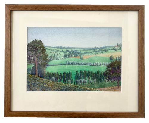 Aquarelle ancienne signée