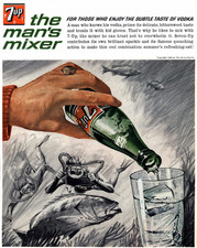 Affiche mélangeur de vodka