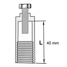 Arrache volant m30x150 pour