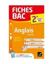 Fiches bac Anglais 2de: nouveau programme de Seconde, Malavieille, Michelle