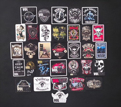 Volbeat band inspired logo - volbeat,