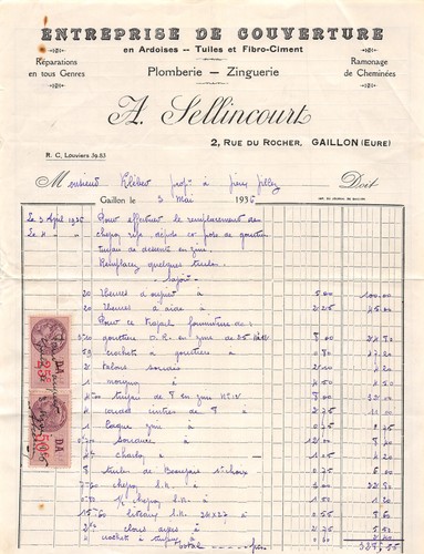 1936 entreprise couverture - 1936,