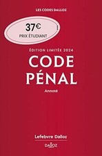 Code pénal 2024, annoté  de