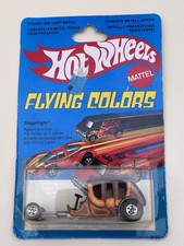 Hot Wheels Voiture Miniature Flying Colors Vintage Mattel Blister 1979