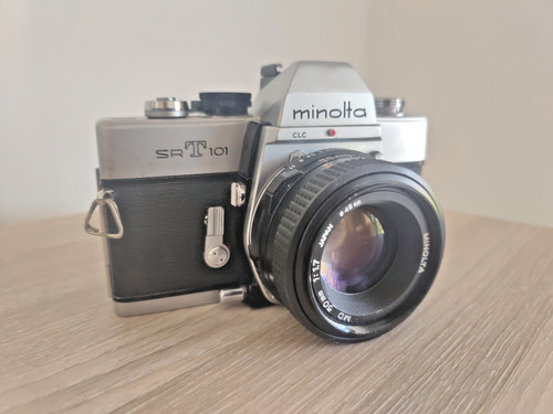Minolta srt101 rokkor - +,