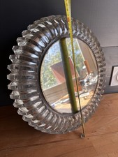 Miroir soleil verre lumineux applique DLG Perzel design vintage années 60