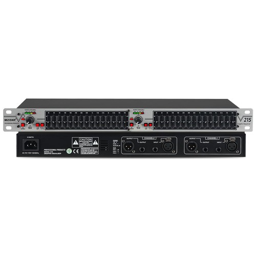 Graphic equalizer band - graphic, 15-band