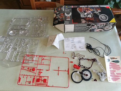 Maquette harley davidson - maquette, :