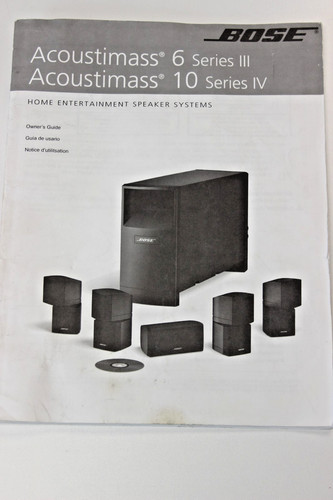 Bose acoustimass speaker - acoustimass, 10
