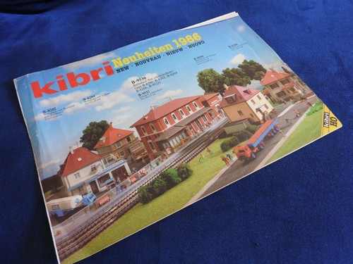 Catalogue kibri new 1986 ho - kibri,
